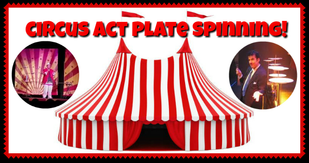 Circus entertainment for parties